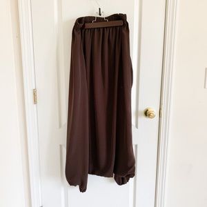 Chocolate brown Harem/Aladdin pants